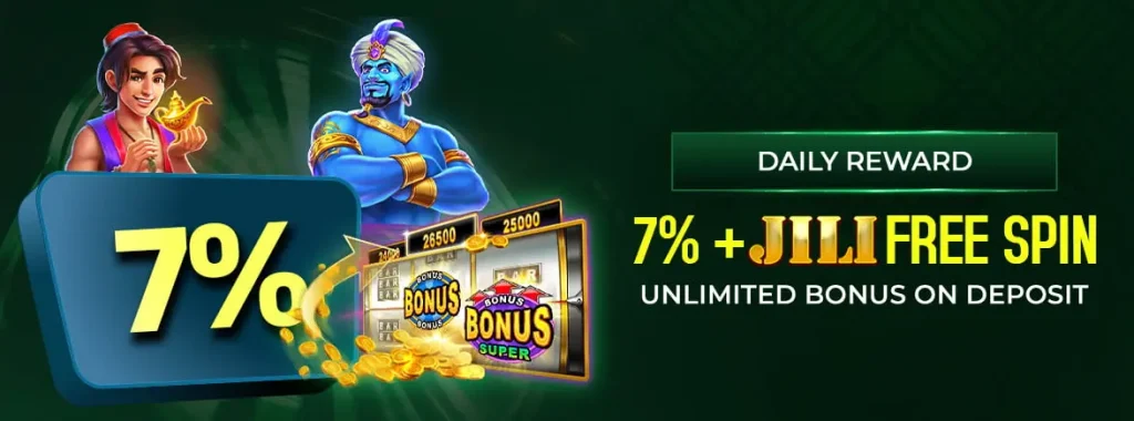 First Deposit Bonus on JILI Games.